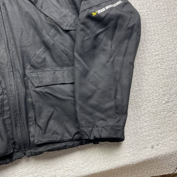 Y2K Analog AG Unlikely Futures By Burton Black Snowboarding XL* Jacket Read* - Picture 4 of 16